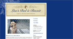 Desktop Screenshot of lisas-bednbiscuit.com